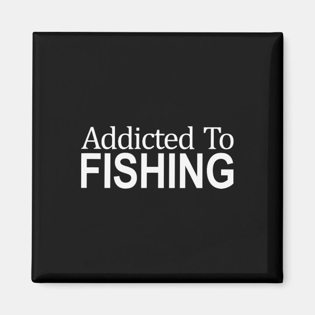 Aimant Addicé À La Pêche - (Devant)