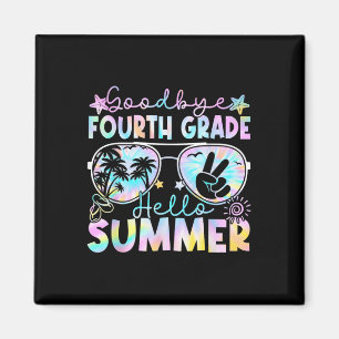Aimant Adieu 4e année Bonjour Été Quatrième année Dernièr