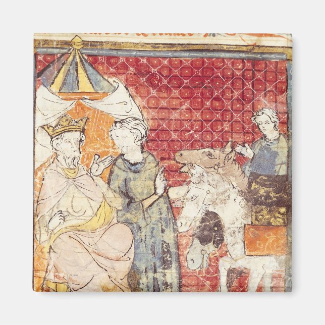 Aimant Adieu de Roland Bidding à Charlemagne (Devant)