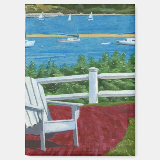 Aimant Adirondack Chair Painting (Recto)