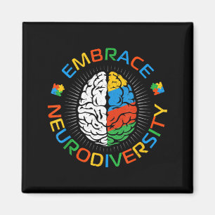 Aimant Adopter la Neurodiversité Sensibilisation à l'Auti