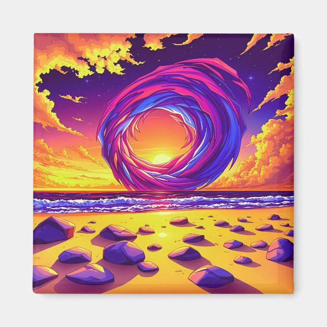 Aimant Adopter le Vortex Cosmique (Devant)