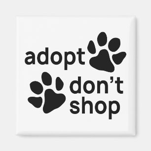 Aimant Adopter Ne pas Acheter Les Paniers