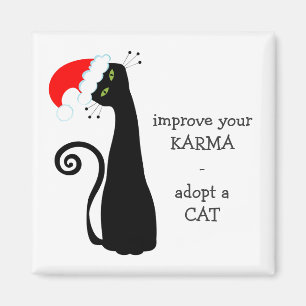 Aimant Adoptez un chat