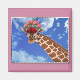 Aimant Adorable "Missy Giraffe"