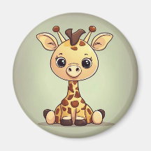 adorable petite girafe