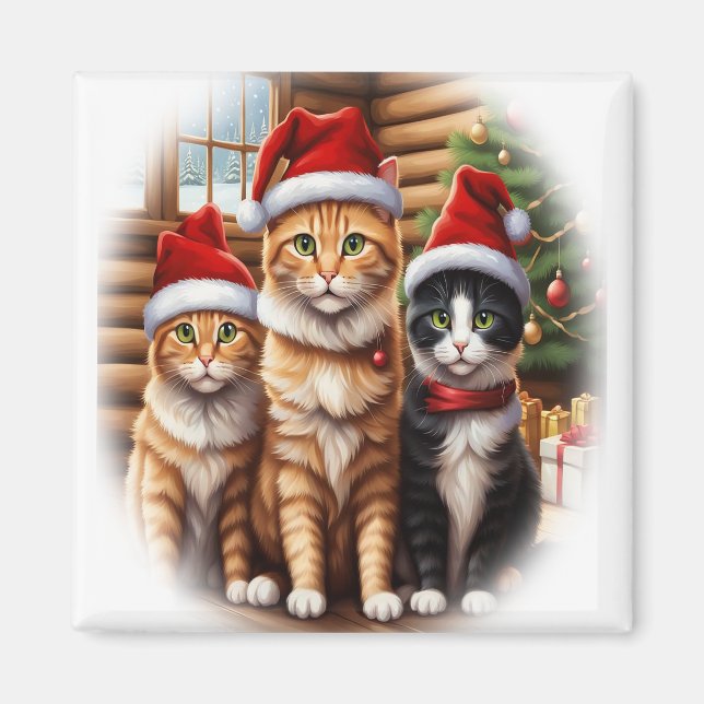 Aimant Adorables Chatons (Devant)