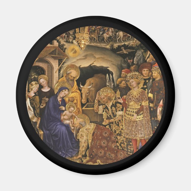 Aimant Adoration de la Magi (Devant)