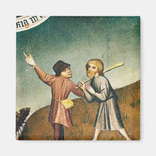 Aimant Adoration des Mages, détail de
