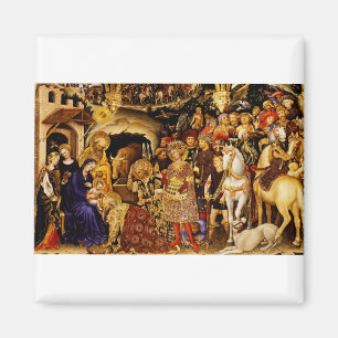 Aimant Adoration des mages par Gentile da Fabriano
