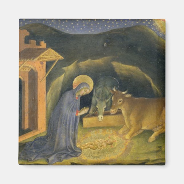 Aimant Adoration du Retable Magi; prédel à gauche (Devant)