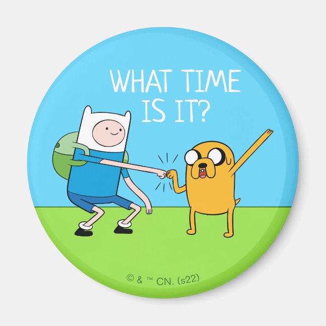 Aimant Adventure | Finn & Jake Fist Bump (Devant)