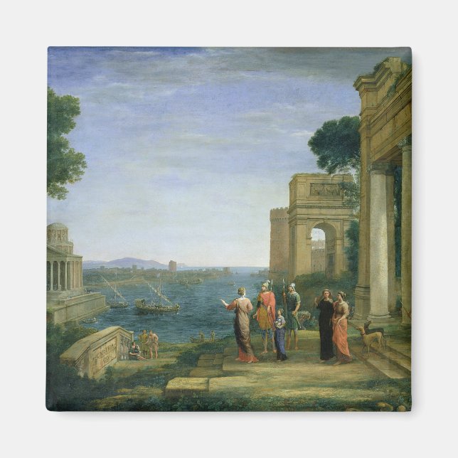 Aimant Aeneas et Dido à Carthage, 1675 (Devant)