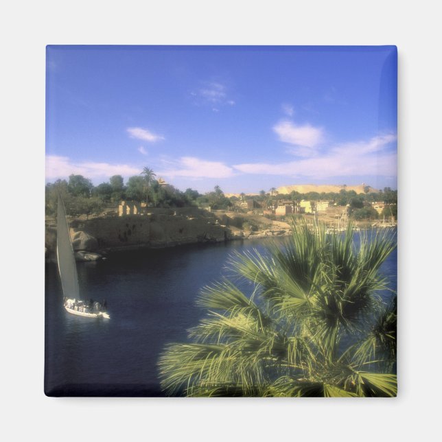 Aimant AF, Égypte, Haute-Égypte, Assouan. Nil, (Devant)