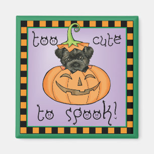 Aimant Affenpinscher de Halloween
