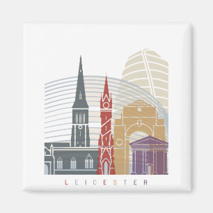Aimant Affiche de la ligne de visibilité Leicester