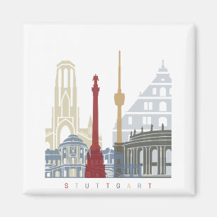 Aimant Affiche de Stuttgart