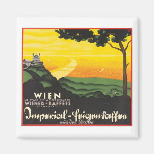 Aimant Affiche de voyage de Wien