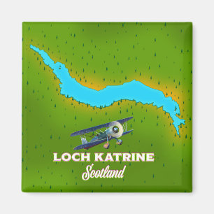 Aimant Affiche de voyage Loch katrine ecosse