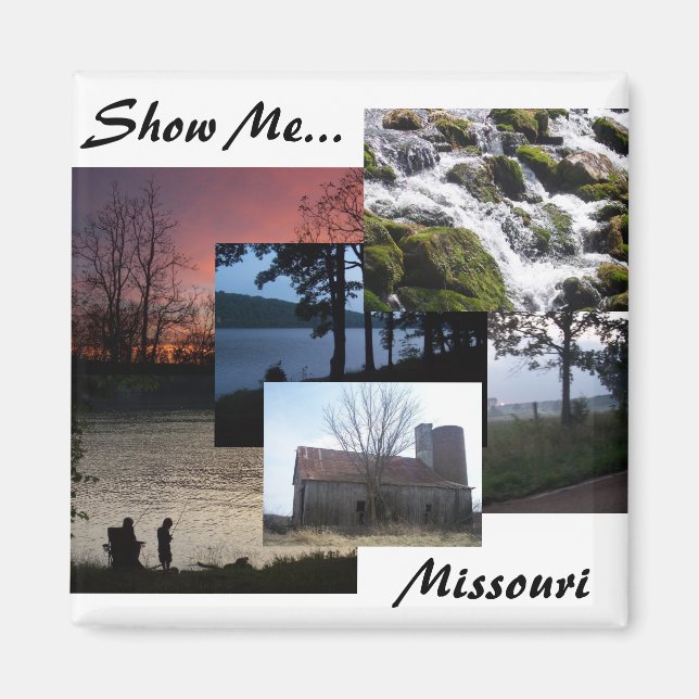 Aimant Afficher...Missouri (Devant)