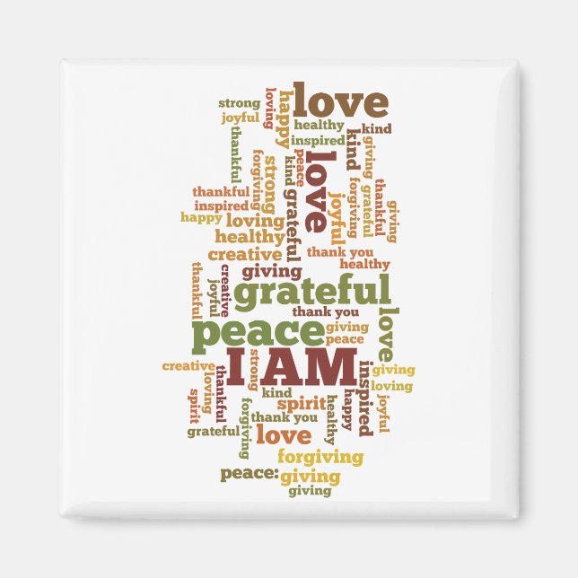 Aimant Affirmations (Devant)