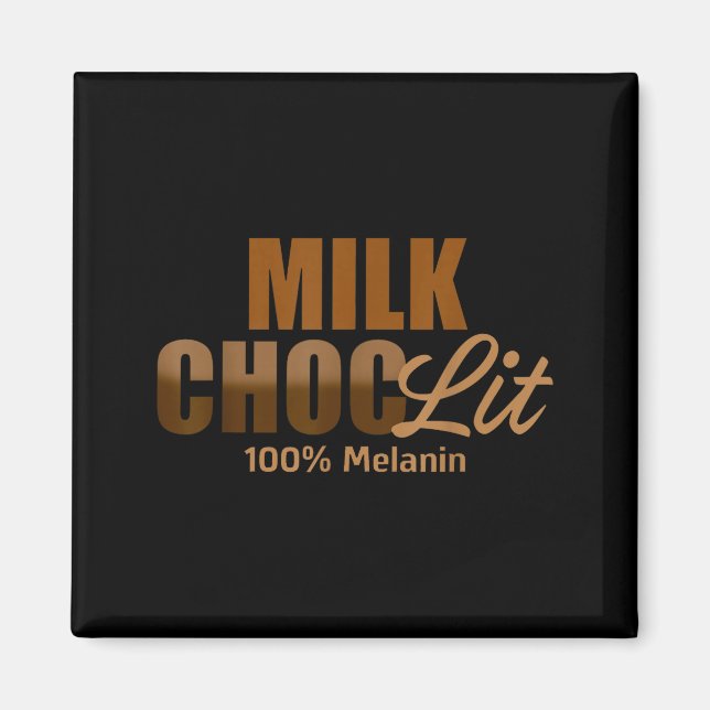 Aimant African American Black Afro Women Milk Choc-lit 10 (Devant)