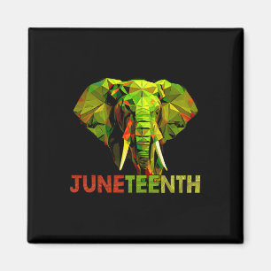 Aimant African Elephant Art Freedom Histoire noire