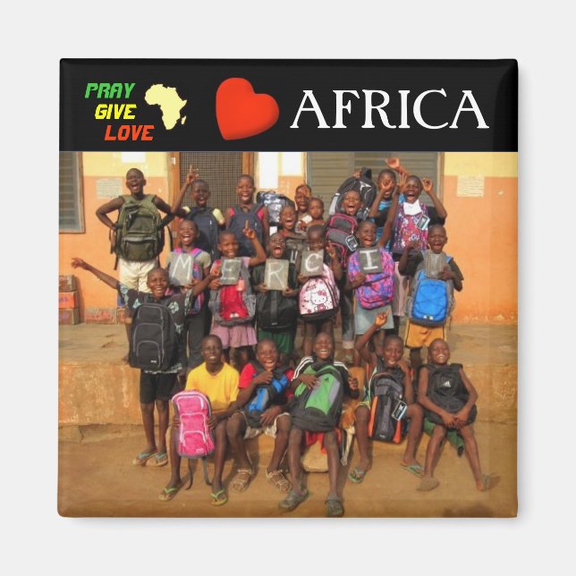 Aimant Afrique (Devant)