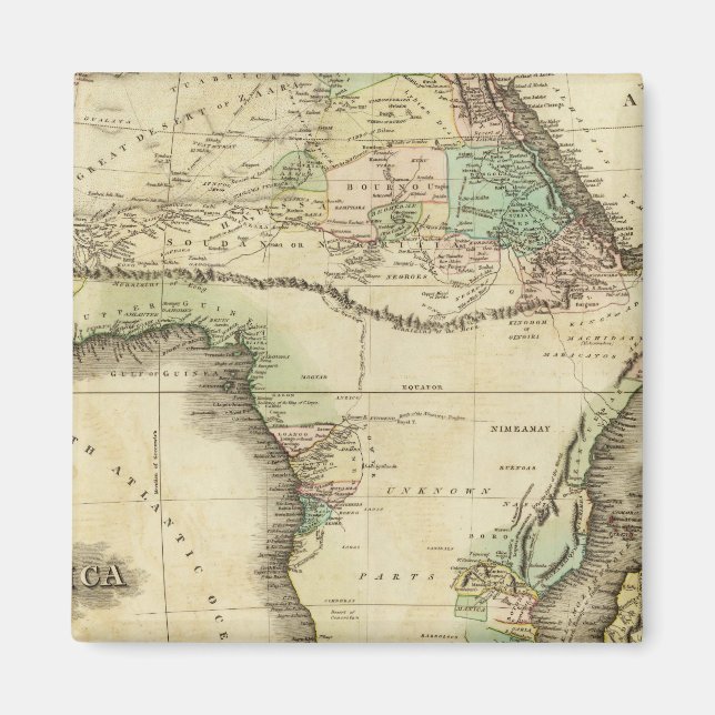 Aimant Afrique 25 (Devant)
