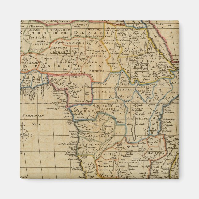 Aimant Afrique 29 (Devant)