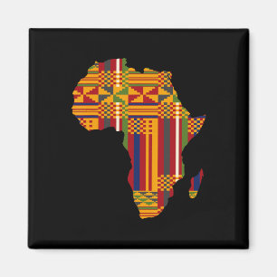 Aimant Afrique Afro-Américain Kente Mois de l'histoire de
