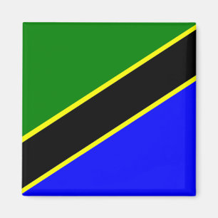 Aimant Afrique : Drapeau de Tanzanie