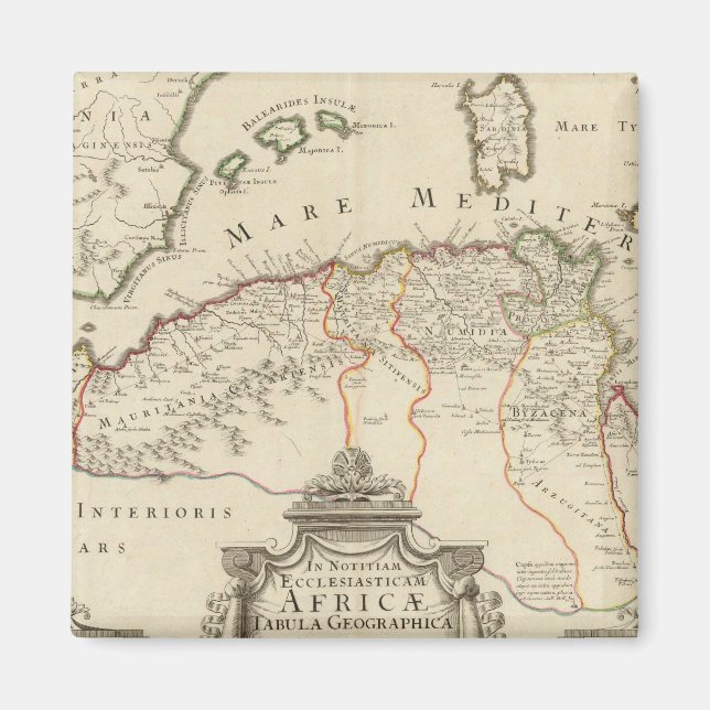 Aimant Afrique du Nord 3 (Devant)