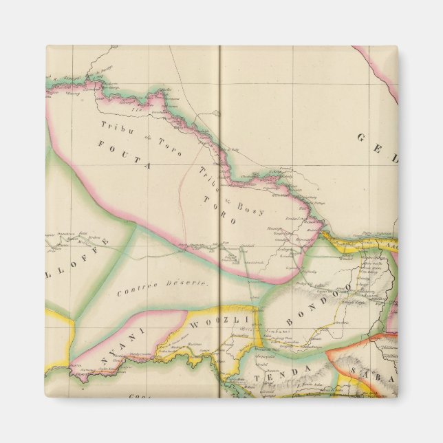 Aimant Afrique du Sénégal (Devant)