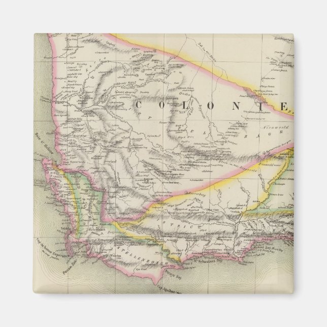 Aimant Afrique du Sud 53 (Devant)