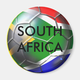 Aimant Afrique du Sud profonde rainure Football ballon ar