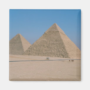 Aimant Afrique - Égypte - Caire - Grandes pyramides de G