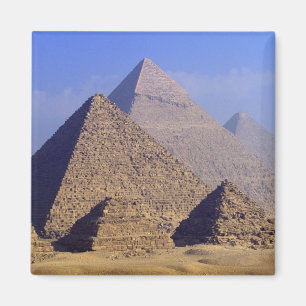 Aimant Afrique, Egypte, Le Caire, Gizeh. Grandes pyramide