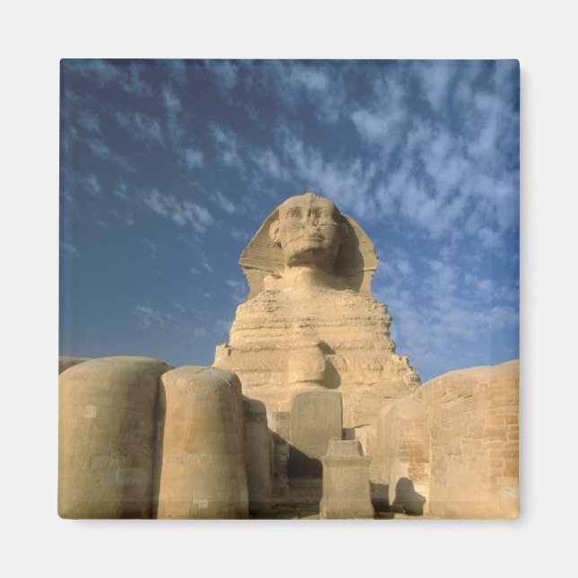Aimant Afrique, Égypte, Le Caire, plateau de Gizeh. Sphin (Devant)