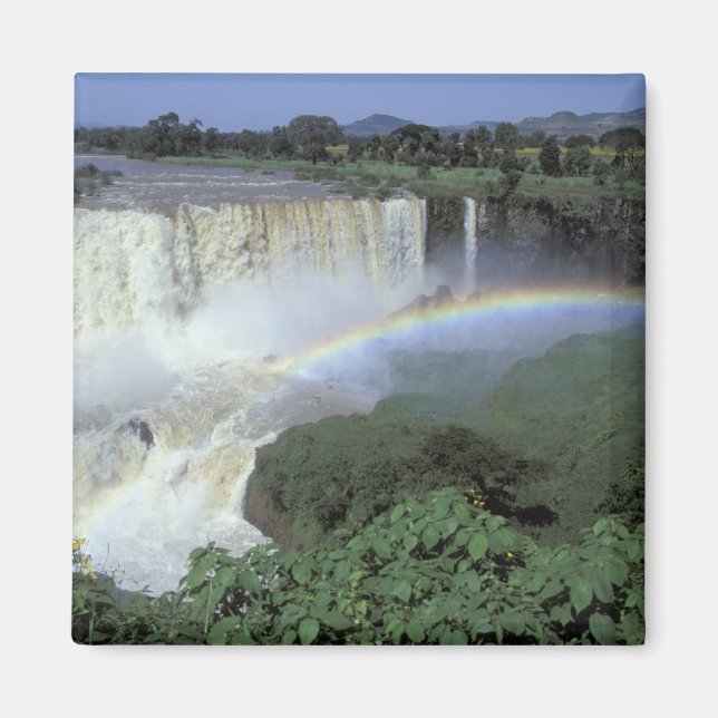 Aimant Afrique, Éthiopie, rivière Nil Bleu, Cataracte. 2 (Devant)