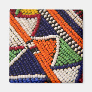 Aimant Afrique, Kenya. Perles Tribales Maasai