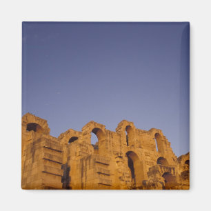 Aimant Afrique, Tunisie, El Jem. Ruines d'un Romain
