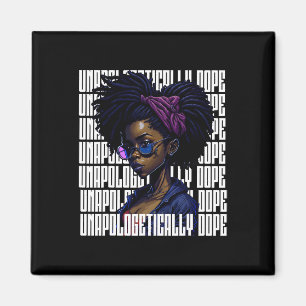 Aimant Afro Queen sans apologisme Dope Noir Histoire lun