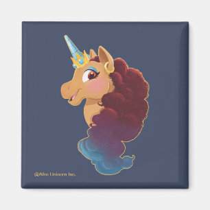 Aimant Afro Unicorn   Divine la licorne