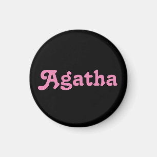 Aimant Agatha magnétique