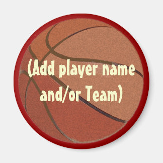 Aimant Agent de basket-ball personnalisé