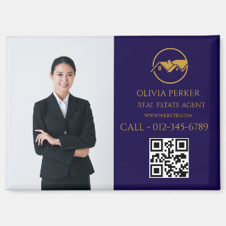 Aimant Agent immobilier promotionnel moderne de biens imm