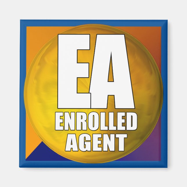 AIMANT AGENT INSCRIT AU LOGO EA (Devant)