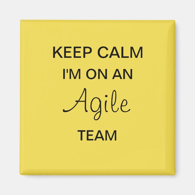 Aimant Agile Scrum (Devant)