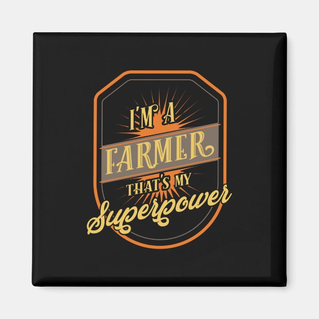 Aimant Agriculteur (Devant)